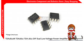 TDA2822M TDA2822 TDA 2822 DIP Dual Low-Voltage Power Amplifier