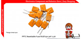PPTC Resettable Fuse RUEF250 30V 2.5A