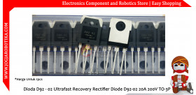 Dioda D92 - 02 Ultrafast Recovery Rectifier Diode D92-02 20A 200V TO-3P