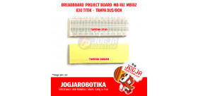 PROJECT BOARD / BREADBOARD MB-102 PUTIH TRANSPARAN TANPA BOX
