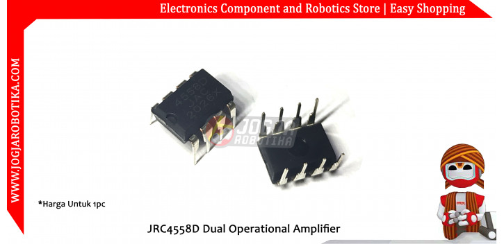 JRC4558D Dual Operational Amplifier