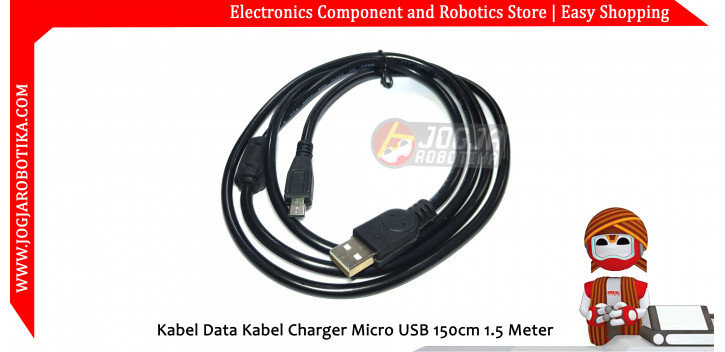 Kabel Data Kabel Charger Micro USB 150cm 1.5 Meter