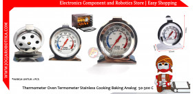Thermometer Oven Termometer Stainless Cooking Baking Analog 50-300 C