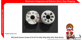 MQ Series Sensor Socket 6 Pin 6P for MQ2 MQ3 MQ5 MQ7 MQ9 MQ135