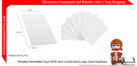 Writable Rewritable T5577 RFID Card 125 khz Kartu Copy Clone Duplicate