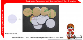 Rewritable T5577 RFID 125 khz Coin Tag Koin Bulat Kartu Copy Clone