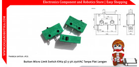 Button Micro Limit Switch KW4-3Z-3 5A 250VAC Tanpa Plat Lengan