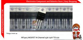IRF3415 MOSFET N-CHannel 43A 150V TO-220