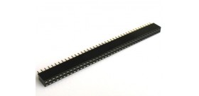 2x40 Pin Female Header Double Row (2.54 mm)