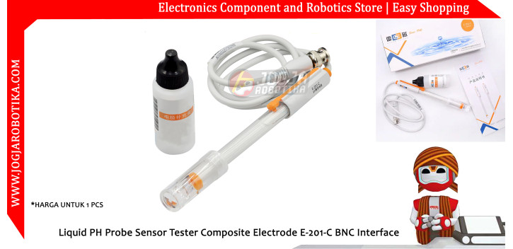 Liquid PH Probe Sensor Tester Composite Electrode E-201-C BNC Interface