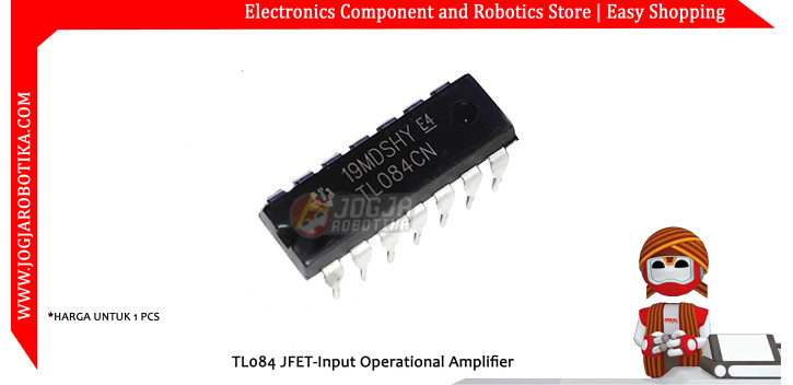 TL084 JFET-Input Operational Amplifier