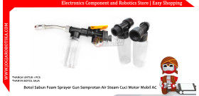 Botol Sabun Foam Sprayer Gun Semprotan Air Steam Cuci Motor Mobil AC