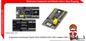 Programmer Downloader Flasher ESP32 ESP8266 ESP01 ESP12 Adapter USB C