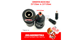 CONVERTER JACK DC ADAPTOR CHARGER MALE (5.5*2.5)MM JADI KECIL - (3.5*1.35)mm
