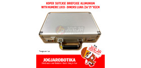 Koper Hardcase Lapis Alumunium 34.5x24x12 Cm