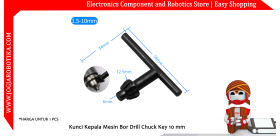 Kunci Kepala Mesin Bor Drill Chuck Key 10 mm