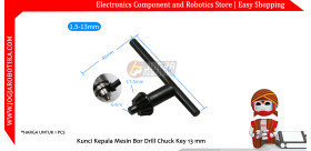 Kunci Kepala Mesin Bor Drill Chuck Key 13 mm