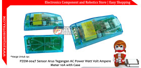 PZEM-004T Sensor Arus Tegangan AC Power Watt Volt Ampere Meter 10A with Case