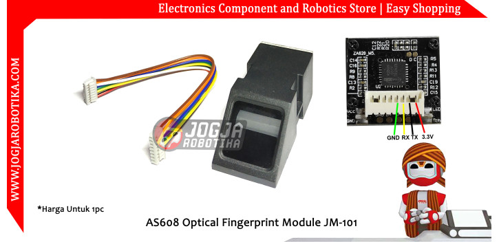 AS608 Optical Fingerprint Module JM-101