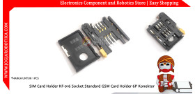 SIM Card Holder KF-016 Socket Standard GSM Card Holder 6P Konektor