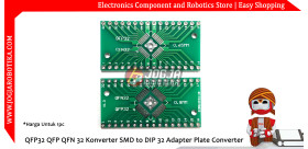 QFP32 QFP QFN 32 Konverter SMD to DIP 32 Adapter Plate Converter