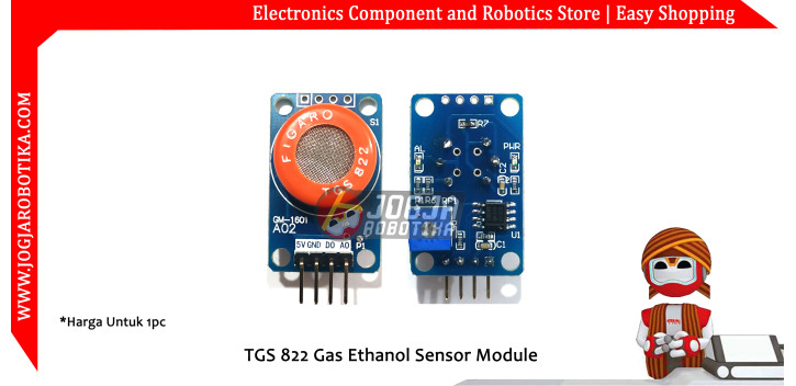 TGS 822 Gas Ethanol Sensor Module
