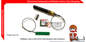 SIM800L micro SIM GPRS/GSM Module w/ Antenna