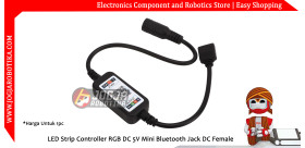 LED Strip Controller RGB DC 5V Mini Bluetooth Jack DC Female