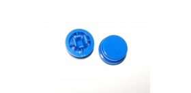 Knop/Cap Push Button 4 kaki 12x12x7.3mm-Biru