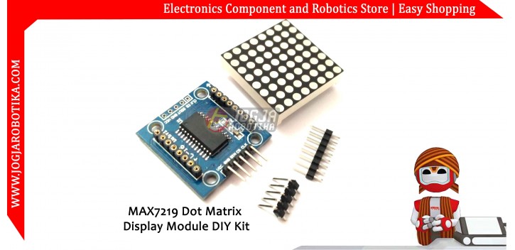 MAX7219 Dot Matrix Display Module DIY Kit