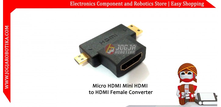 Micro HDMI/Mini HDMI to HDMI Converter