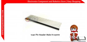 1x40 Pin Header Male H:25mm