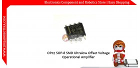 OP07 SOP-8 SMD Ultralow Offset Voltage Operational Amplifier