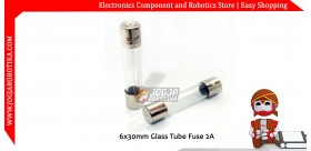 6x30mm Glass Tube Fuse 2A 250V