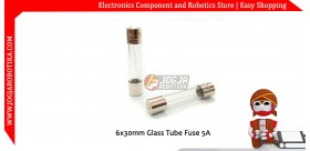 6x30mm Glass Tube Fuse 5A 250V