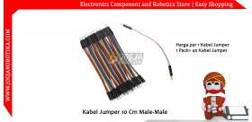 Kabel Jumper 10 Cm Male-Male Ecer 1pcs