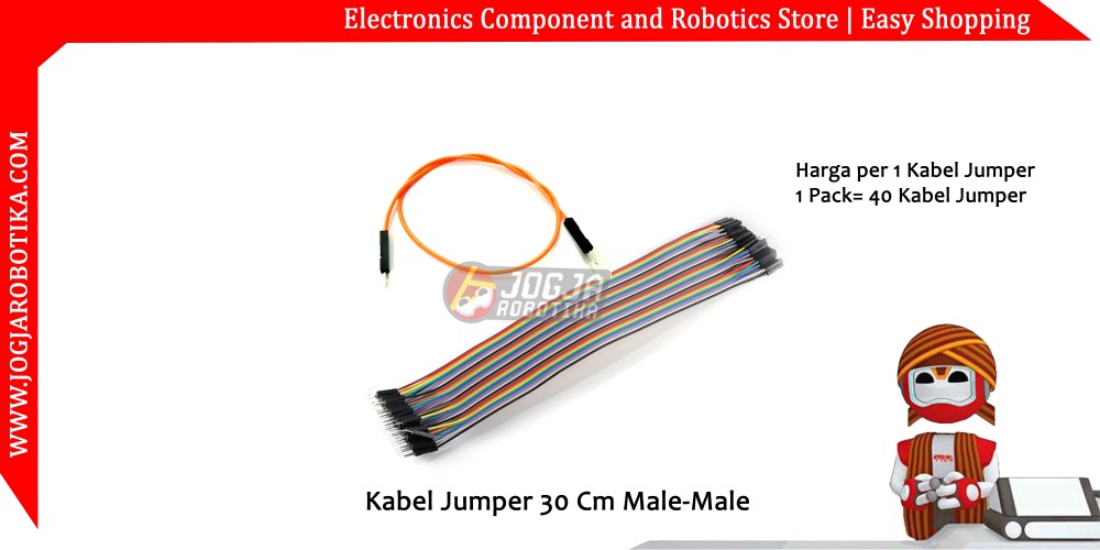 Kabel jumper male to male