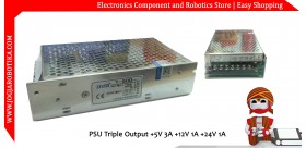 PSU Triple Output +5V 3A +12V 1A +24V 1A