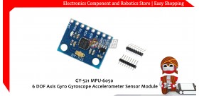 MPU-6050 6 DOF Axis Gyro Gyroscope Accelerometer Sensor Module