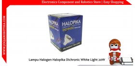 Lampu Halogen Halopika Dichronic White Light 20W