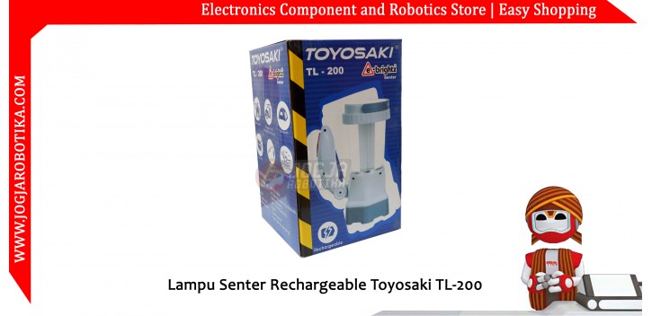 Lampu Senter Rechargeable Toyosaki TL-200