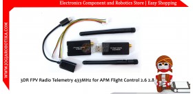 3DR FPV Radio Telemetry 433MHz for APM Flight Control 2.6 2.8