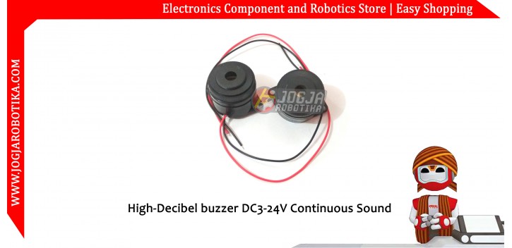 High-Decibel Buzzer DC3-24V Continuous Sound