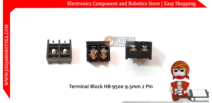 Terminal Block HB-9500 9.5mm 2 Pin