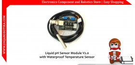 Liquid pH Sensor Module V2.0 with Waterproof Temperature Sensor