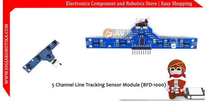5 Channel Line Tracking Sensor Module (BFD-1000)