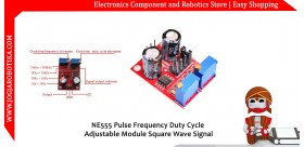 NE555 Pulse Frequency Duty Cycle Adjustable Module Square Wave Signal