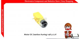 Motor DC Gearbox 6V 200 Rpm