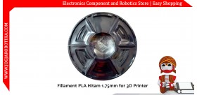 Fillament PLA Hitam 1.75mm for 3D Printer