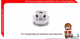 GT2 TIming Pulley 30 Teeth Bore 5mm Belt 6mm